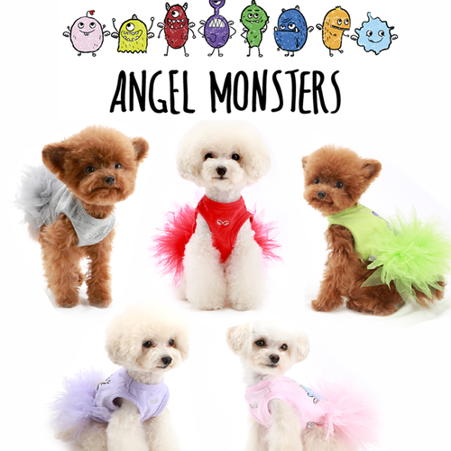 퍼피엔젤 Angel Monsters TuTu Dress (8color)